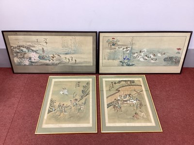 Lot 1247 - A Pair of Early XX Century Japanese Prints,...