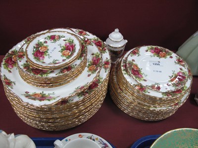 Lot 1250 - Royal Albert Old Country Roses, mainly firsts,...