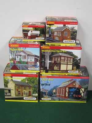 Lot 564 - Six Hornby Skaledale 'OO' Gauge/4mm Boxed...