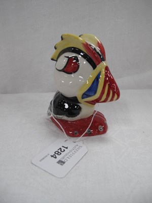 Lot 1284 - Lorna Bailey - Tiny Percy the Puffin, 10cm high.