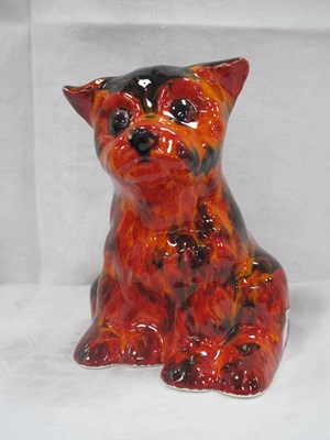 Lot 1292 - Anita Harris 'Scruffy Seated Terrier Dog'...