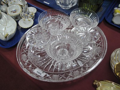 Lot 1224 - Waterford 'Irish Lace' Pattern Champagne Coupe...