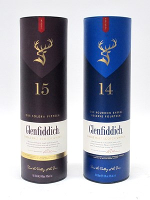 Lot 1443 - Whisky - Glenfiddich "Our Solera Fifteen" 15...