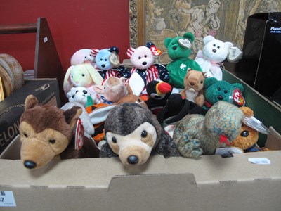 Lot 1007 - Approximately Fifty Ty Beanie Babies,...