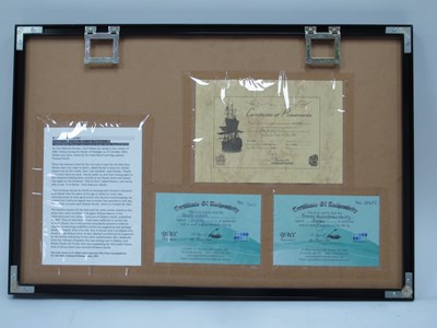 Lot 1358 - Horatio Nelson and Thomas Hardy Autographs,...