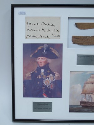 Lot 1358 - Horatio Nelson and Thomas Hardy Autographs,...