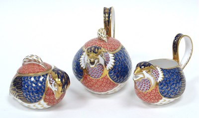 Lot 1118 - A Royal Crown Derby Porcelain 'Quail' Imari...