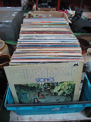 Lot 1106 - One Large Box of Rock and Pop Vinyl LPs,...