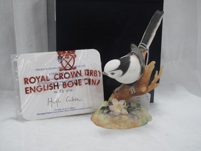 Lot 1288 - Royal Crown Derby Porcelain Figure of a Long...