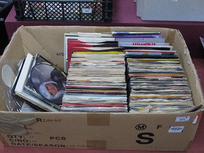 Lot 571 - Approximately 200 7" Singles, artists include...