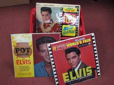 Lot 600 - Elvis Presley LPs, six albums comprising of It...