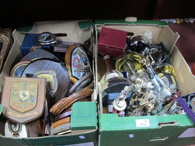 Lot 1040 - Trophies - football, shooting, golf, many...