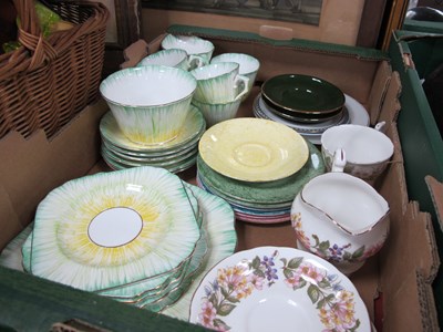 Lot 1009 - Sampson Smith 1930's teaware of twenty pieces,...