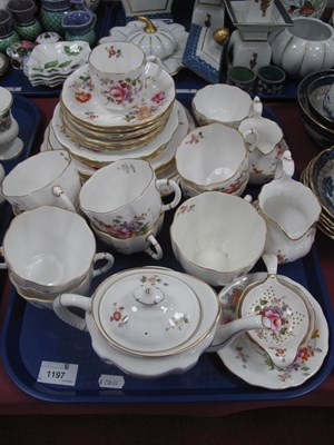 Lot 1197 - Royal Crown Derby 'Derby Posies' Teaware, to...