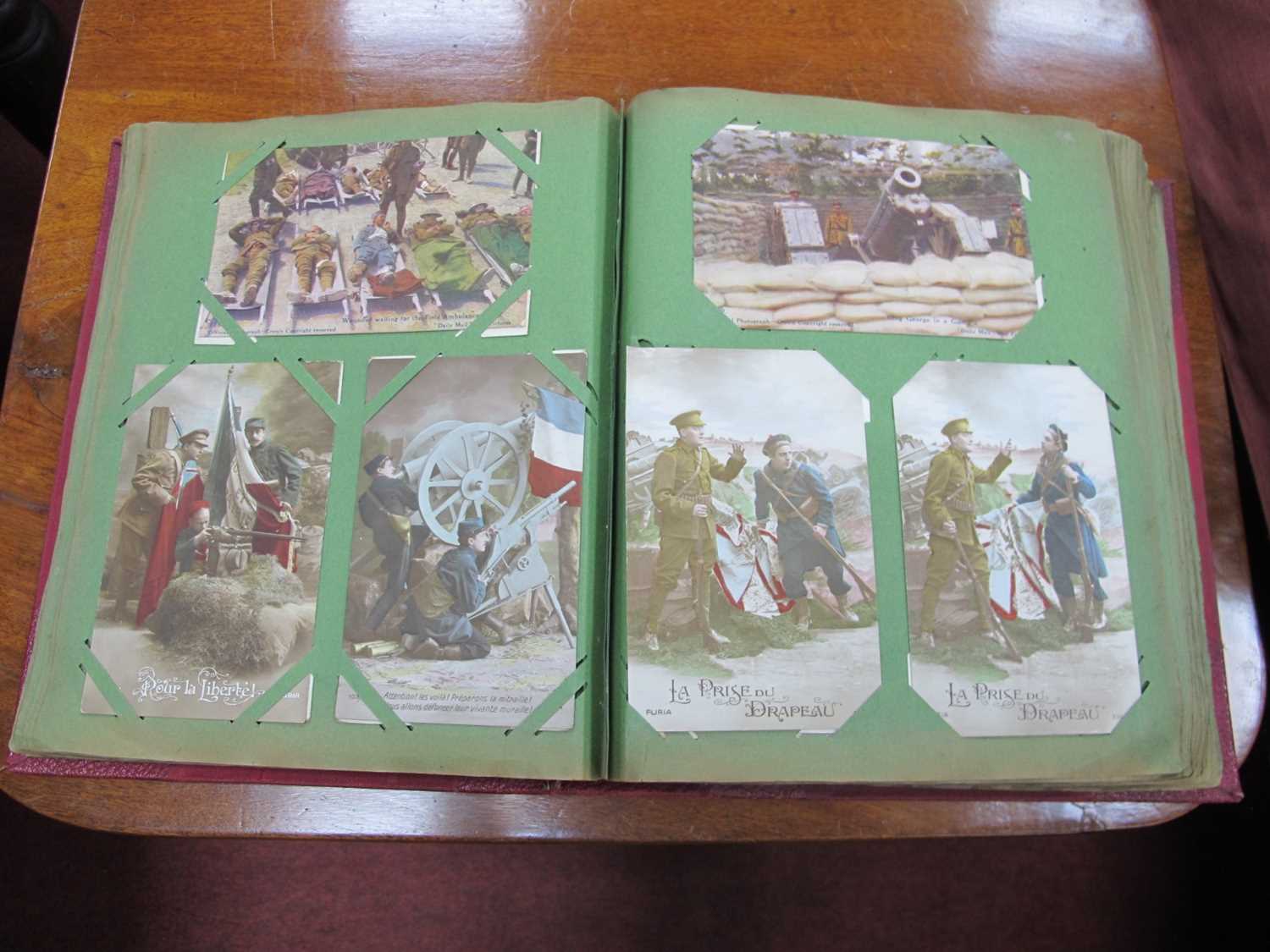 Lot 1430 - An Early XX Century Picture Postcard Album, to...