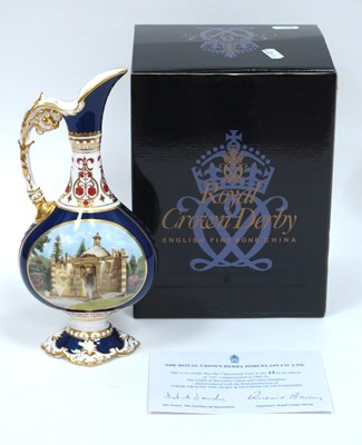 Lot 1160 - A Royal Crown Derby Porcelain 'Chatsworth'...