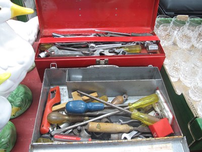 Lot 1062 - Screwdriver, chisel, pliers, spanners,...