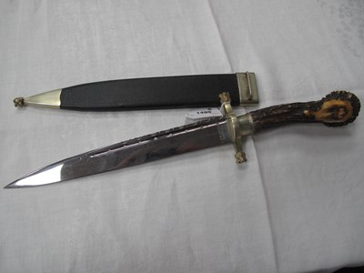 Lot 1499 - Fred James of Sheffield Spearpoint Dirk Knife...