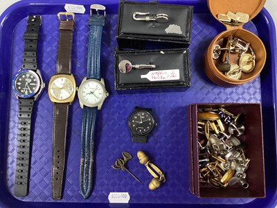 Lot 9 - Vintage and Later Gent's Gilt and Other...