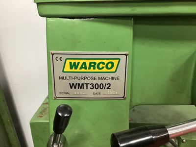 Lot 1164 - Warco Multi Purpose Machine WMT 300/2,...