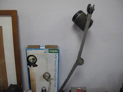 Lot 1050 - Daray 2000 Industrial Lamp, on an adjustable...