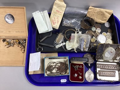 Lot 12 - Assorted Medallion Style Pendants and Medals,...