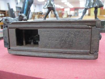 Lot 1288 - A Late XIX Century Mechanical Cast Iron Money...
