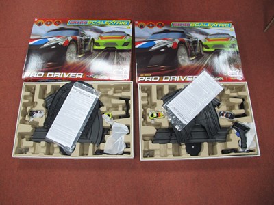 Lot 486 - Two 1:64th Scale Pro Driver Micro Scalextric...