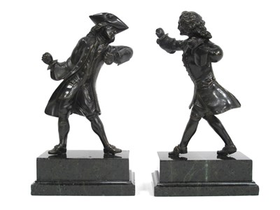 Lot 1453 - A Pair of French Bronze Late XIX Century...