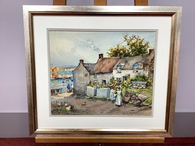 Lot 1220 - HENRY MEYNELL RHEAM (1859-1920) Cottage at...