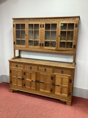 Lot 1479 - Alan 'Acornman' Grainger Oak Dresser, with...