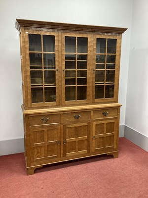 Lot 1529 - Alan 'Acornman' Grainger Oak Three Door...