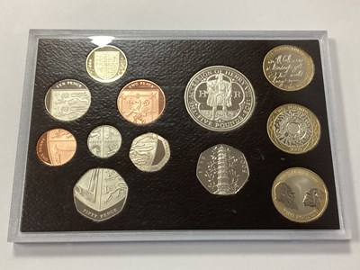 Lot 536 - Royal Mint 2009 Proof Coin Set, includes the...