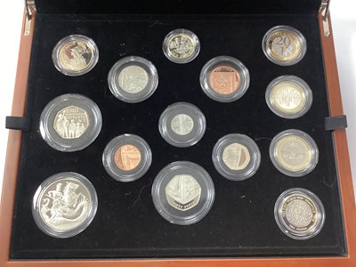 Lot 535 - Royal Mint 2018 UK Premium Proof Coin Set,...