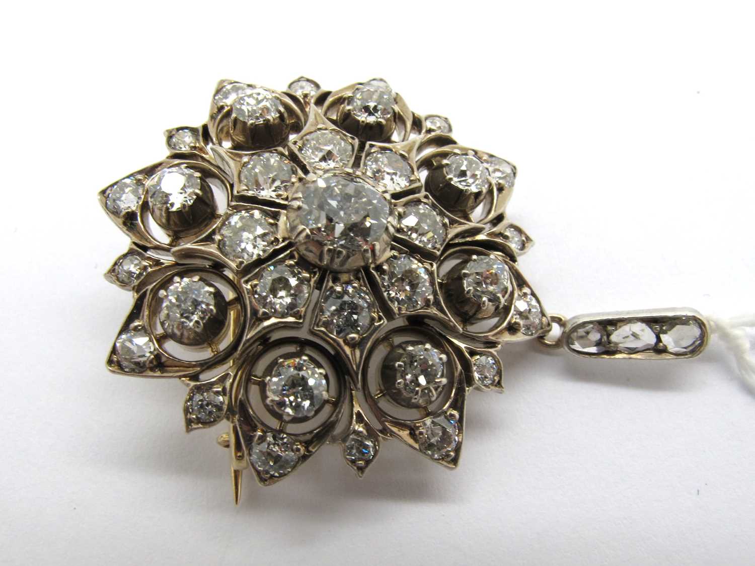 Lot 161 - A Highly Attractive Victorian Diamond Set...