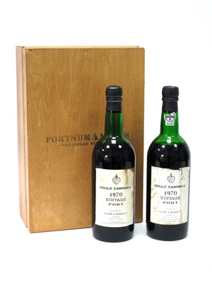 Lot 1425 - Port - Gould Campbell 1970 Vintage Port, two...