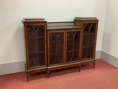 Lot 1018 - An Early XX Century Mahogany Display Cabinet,...