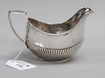 Lot 119 - A Hallmarked Silver Jug, WHS, Birmingham 1904,...