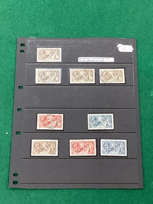 Lot 673 - Stamps: A Selection of Nine Good/Fine Used...