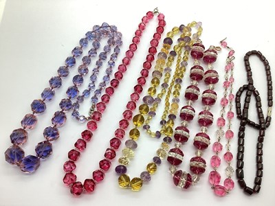 Lot 26 - A Collection of Beaded Necklaces, to include...