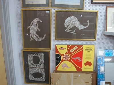 Lot 1518 - Australian Aboriginal Art Reproduction Prints,...