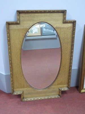 Lot 1533 - A Circa 1920's Arts and Crafts Golden Oak Oval...