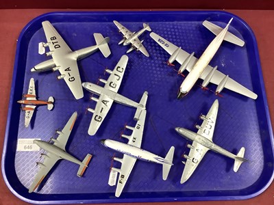 Lot 646 - Quantity of Diecast Model Aircraft by Dinky,...