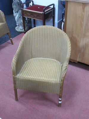 Lot 1585 - An Unused Small 1930's Lloyd Loom 'Lusty'...