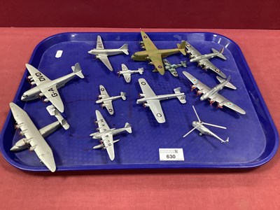 Lot 630 - Quantity of Diecast Model Aircraft by Dinky,...