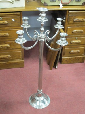 Lot 1567 - A Vintage Large Scale Floor Standing Silver...