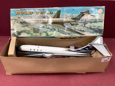 Lot 604 - Marx Tinplate Battery Operated BOAC VC10,...