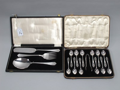 Lot 110 - A Set of Twelve Decorative Hallmarked Silver...