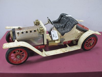 Lot 342 - A Mamod Steam Car, showing signs of surface...