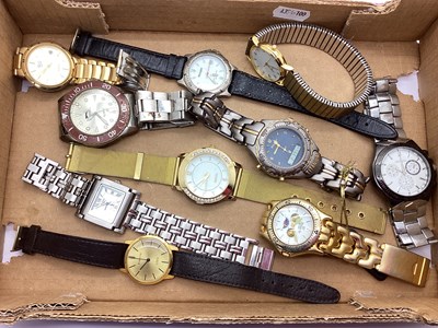 Lot 243 - A Collection of Modern Wristwatches, to...